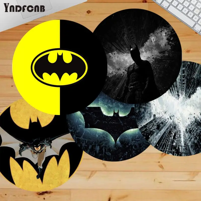 

YNDFCNB Custom Skin Batmans Bruce Wayne Super Hero Durable Rubber Mouse Mat Pad gaming Mousepad Rug For PC Laptop Notebook