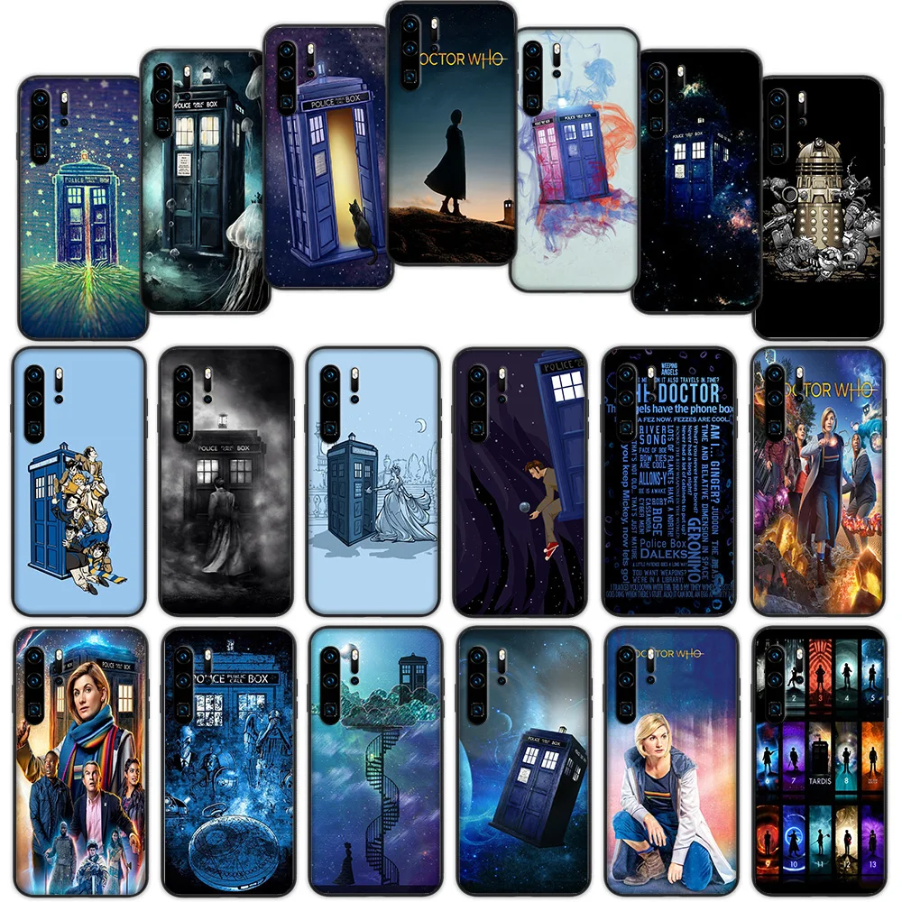 Мягкий чехол Doctor Who Tardis для Huawei P40 P30 P20 P10 Lite Pro Nova 5t | Мобильные телефоны и