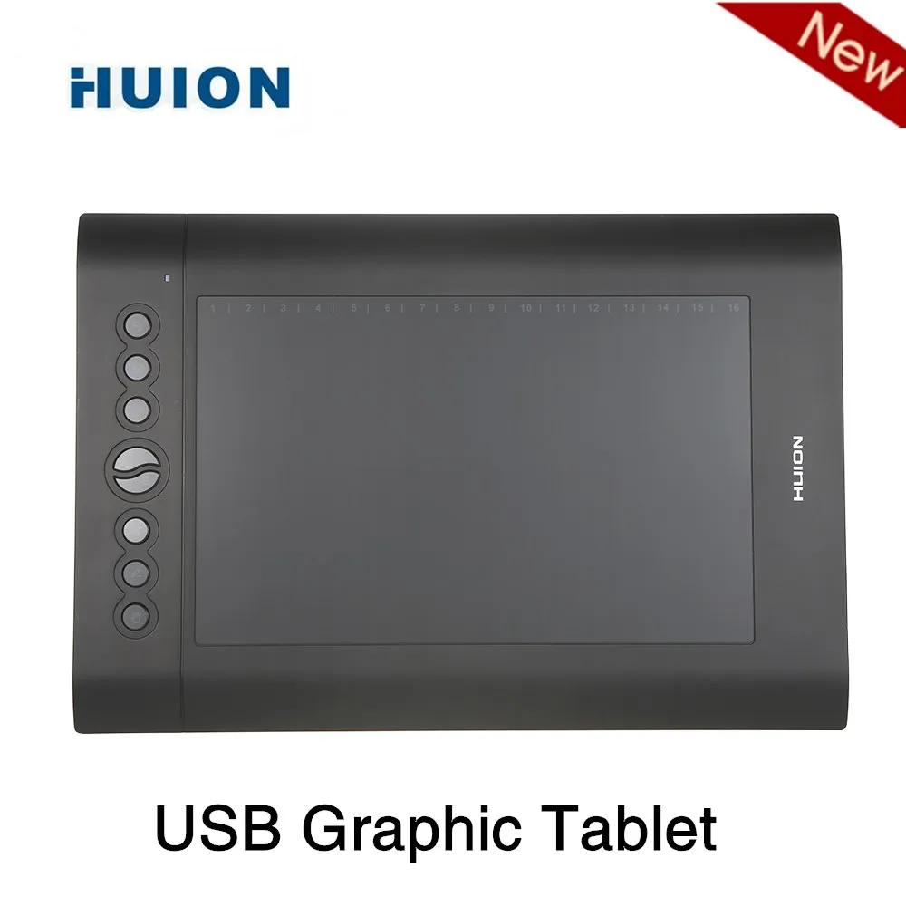 Huion графический планшет USB искусство рисования Модернизированный H610 PRO V2 коврик