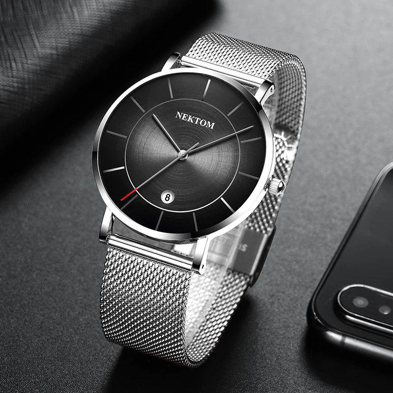 Часы для женщин и мужчин Наручные часы со стальным ремешком роскошные женские