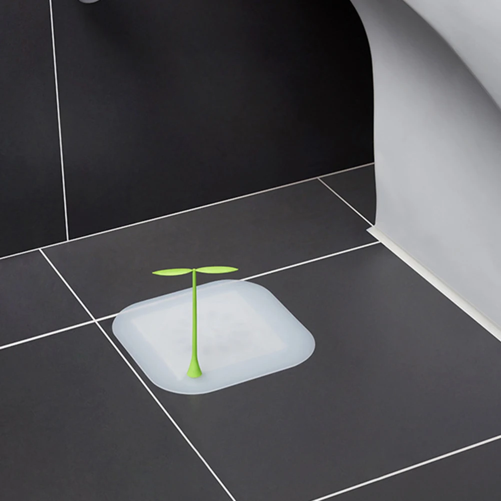 

4pcs Silicone Floor Drain Stopper Floor Drain Deodorant Pad Sink Draining Cover Pad Floor Drain Cover Water Stopper for Bathroom