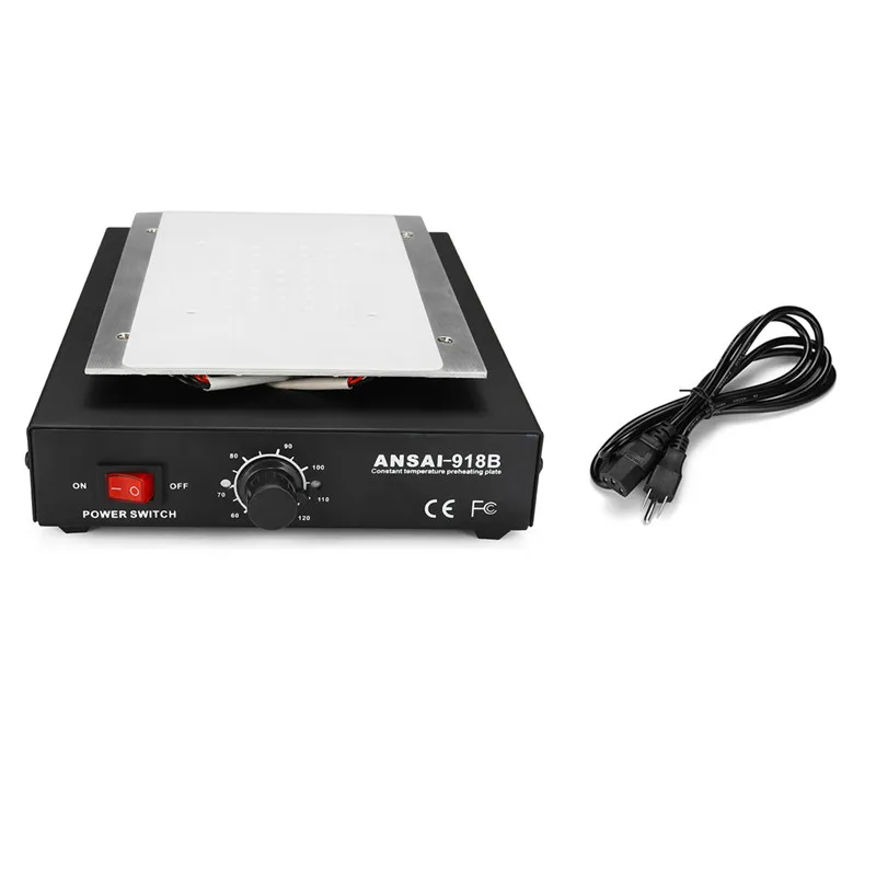 110V US Plug 110 в США/220 В ЕС ЖК-экран сепаратор нагревательная платформа пластина для снятия стекла телефон ремонт машина Авто тепло гладкая пластина станция - Цвет: 110V US Plug