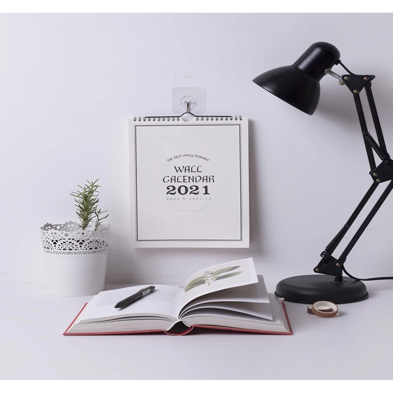 

2021 Wall Calendar Calendar Schedule Plan, Tearable Schedule Book