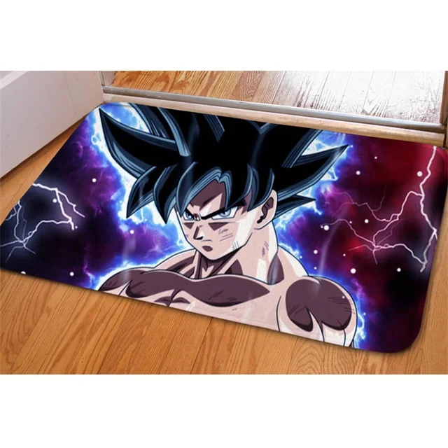 HMF702CN HUGSIDEA принт Dragon Ball Z ковры Легенда Супер Saiyan дом вход коврик для кухни Нескользящие Коврики для гостиной передний коврик - Цвет: HMF702CN