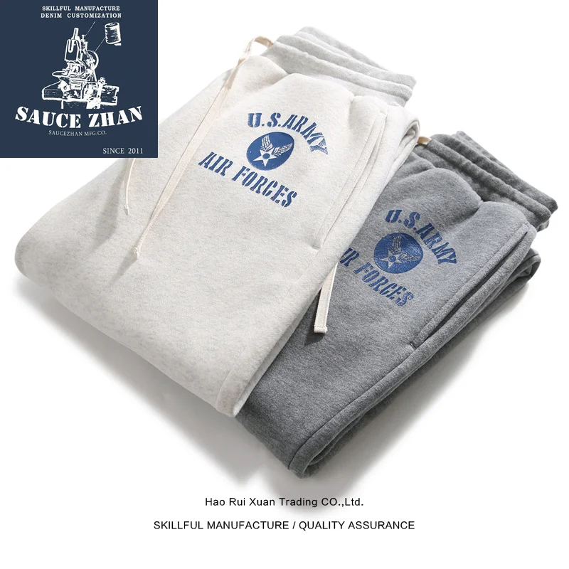 Мужские спортивные брюки sauzezhan бархатные для бега Зимние Повседневные хлопковые