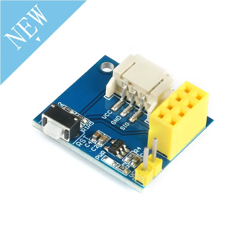 ESP8266 ESP-01 ESP-01S WS2812 RGB светодиодный светильник модуль для Arduino ESP 01 контроллер адаптер модуль электронный DIY Kit