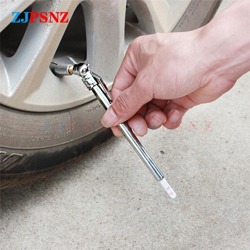 

5-50 PSI Pressure Test Meter Portable Durable Car Styling Pressure Gauge Pen Shape Emergency Use Tire Air Pressure Test Meter