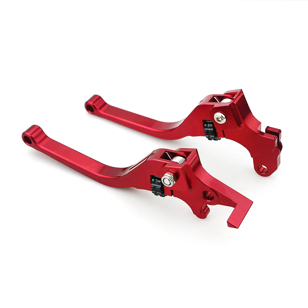 Red Пара мотоциклов CNC алюминиевые регулируемые ручки тормоза сцепления рычаги для YAMAHA Y15ZR EXCITER150 LC135 модифицированные аксессуары Запчасти - Цвет: Red