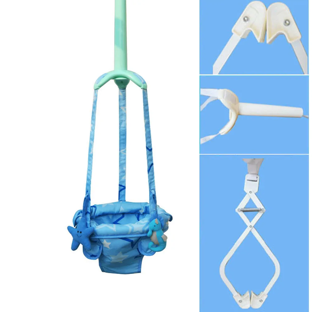 Walker Indoor Activity Assistant Safety Baby Doorway Jumper Adjustable Swing Bouncing Infant Hanging Seat Exercise Toddler Toys | Мать и