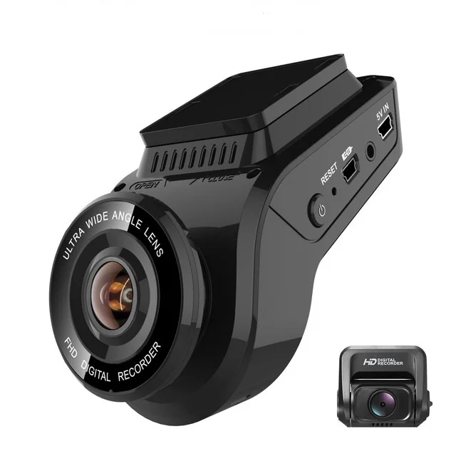 Двойной объектив 4K Ultra HD WiFi Автомобильный видеорегистратор T691C 2160P 60fps ADAS Dvr с 1080P sony сенсорная камера заднего вида ночное видение gps - Название цвета: Dual Camera
