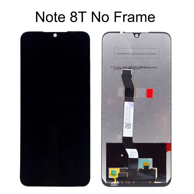 ЖК-дисплей 6 3 дюйма для Xiaomi Redmi Note 8T сменный сенсорный экран в сборе 8 | Мобильные