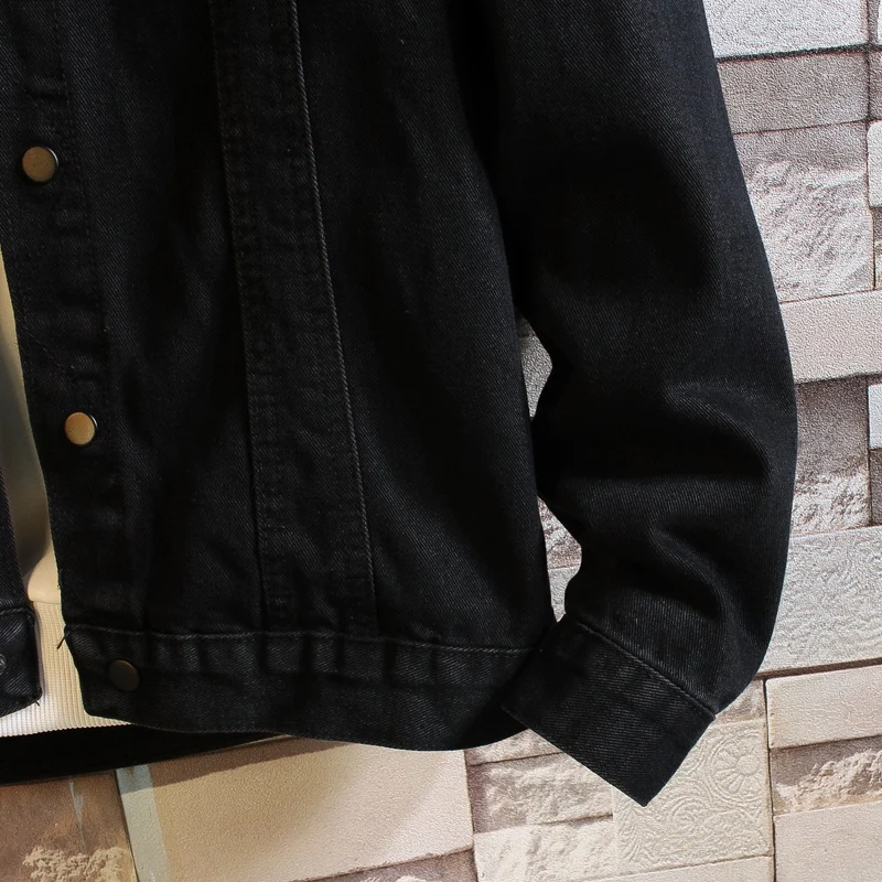 Однобортные мужские джинсы эластичные в Корейском стиле тонкие модели