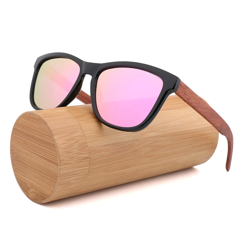 

Handmade Brand Design Wood Sunglasses Men Polarized Eyewear Accessories Rosewood Sun Glasses For Women Gafas de sol color mujer