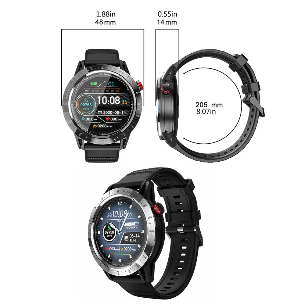 

Smart Watch IP68 Waterproof Heart Rate Monitoring Smart Watch Fitness Tracker OUTDOOR Smart Sports Watch