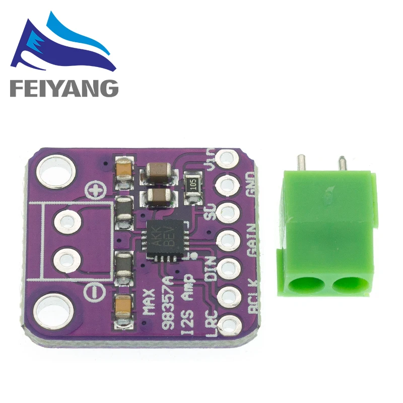 Усилитель Max98357 I2S 3 Вт класс D интерфейс разрыва ЦАП модуль декодера безфильтровая