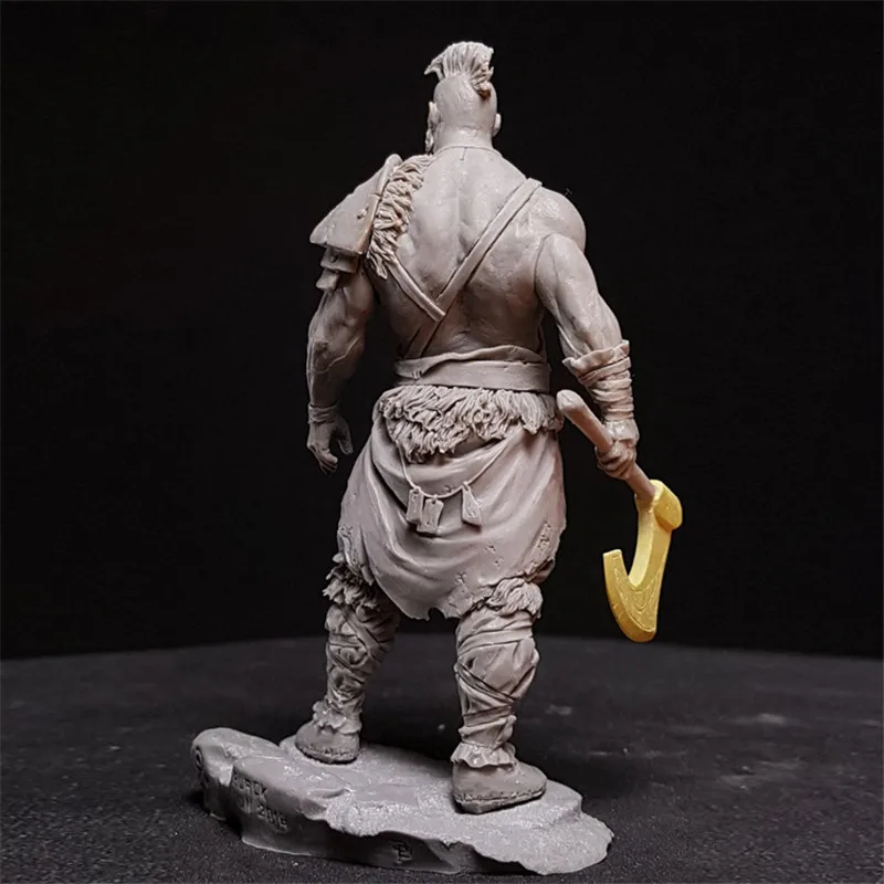 Фигурка из смолы 1/24 Масштаб Модель комплект Hagbard Warrior сборка модель набор