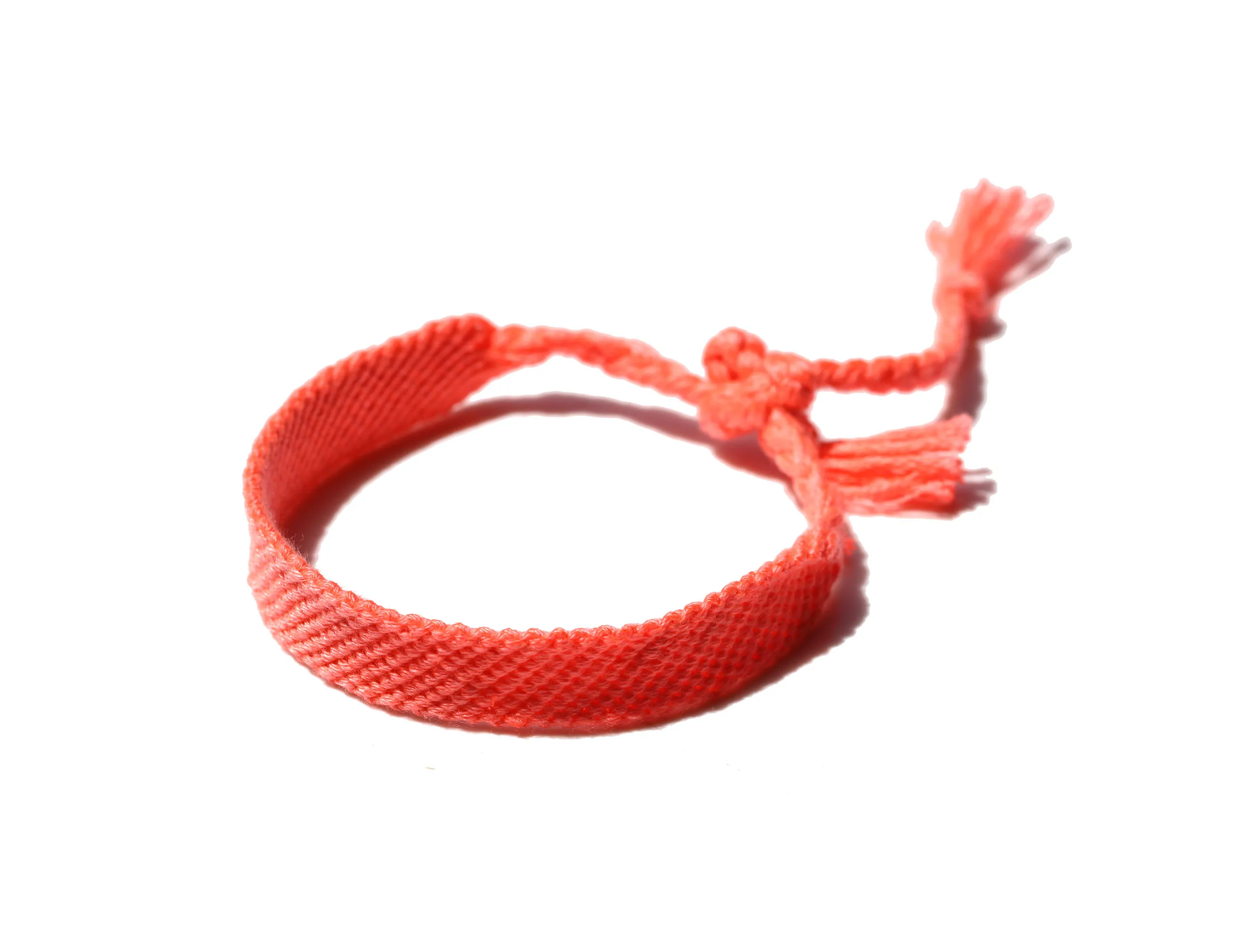 

Boho One Color Homochromous Woven Friendship Bracelet Women Men Tie Soild Color Cute Red Blue Summer Beach Surf Jewelry Present