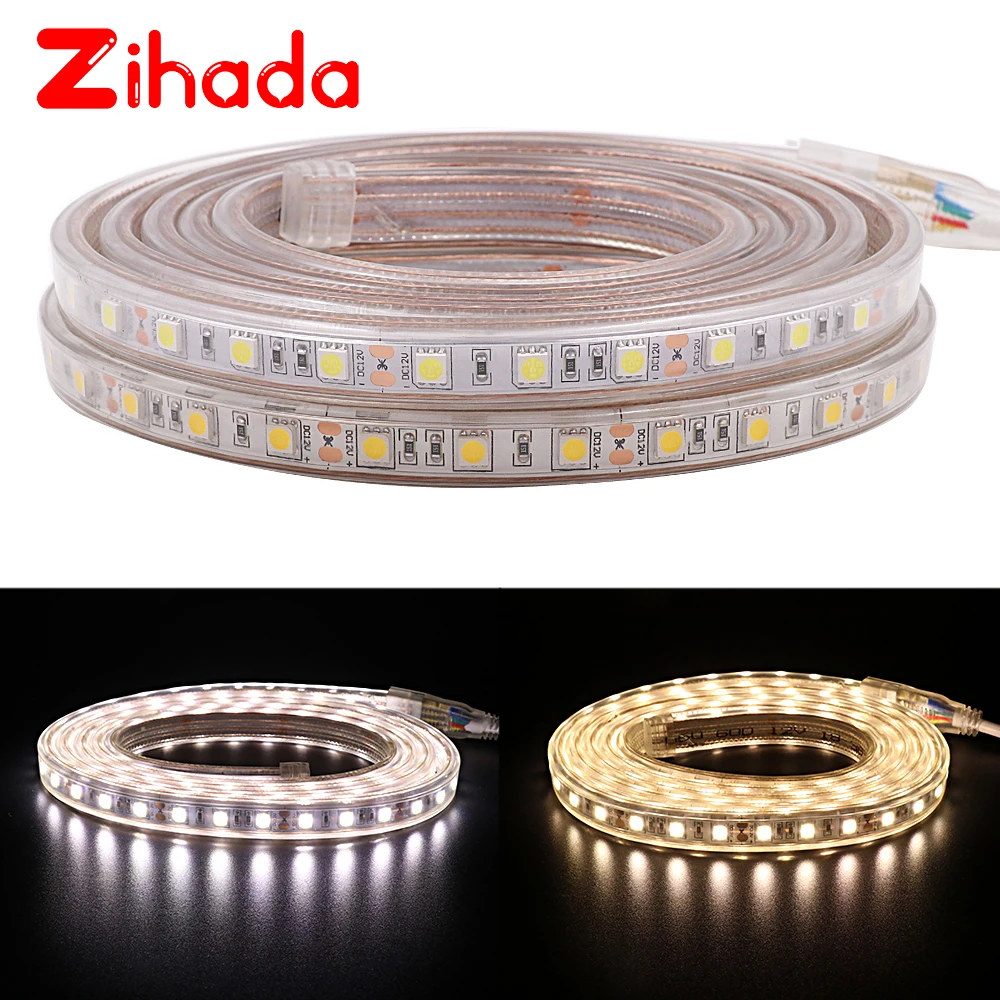 Высококачественная водонепроницаемая светодиодная лента 12 В постоянного тока