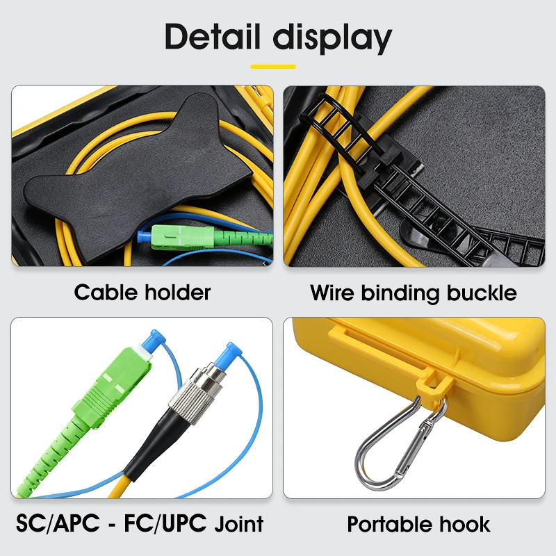 SC/APC-FC/UPC OTDR волоконно-оптические кольца волоконно-оптический кабель для запуска