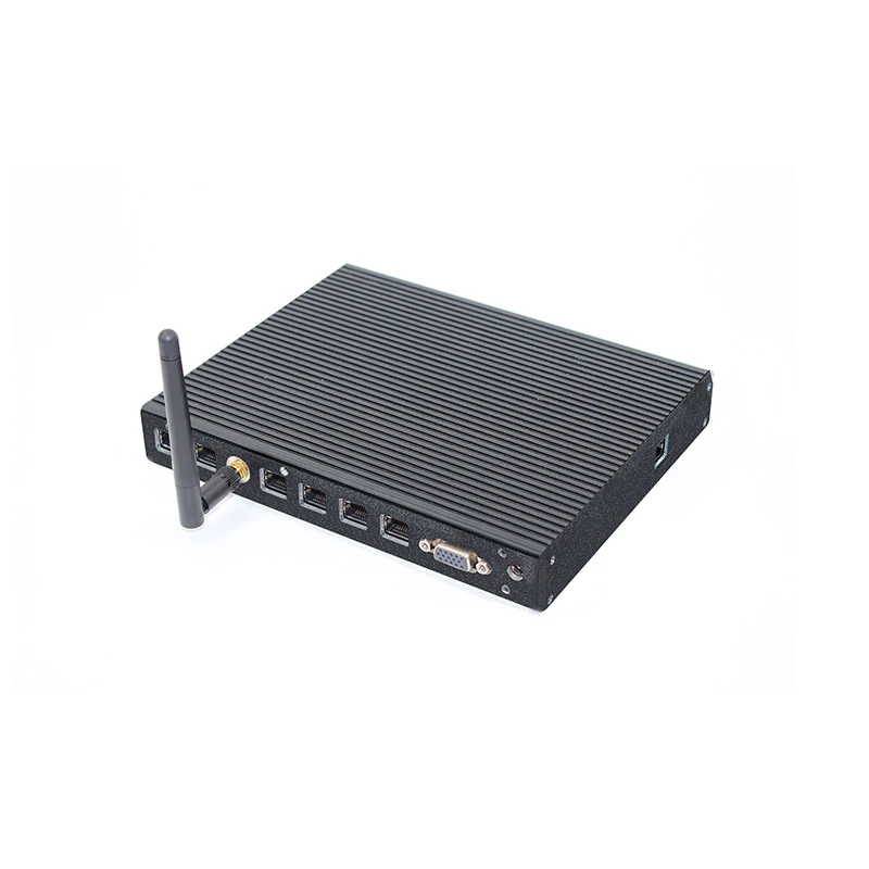 Мини-ПК без вентилятора Celeron J1900 Quad Core 6 гигабит LAN * VGA Pfsense маршрутизатор