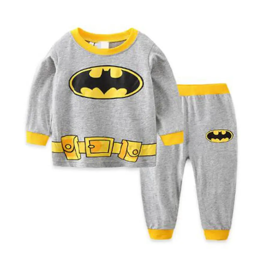 Новые детские пижамы стильная одежда для сна мальчиков пижамные комплекты