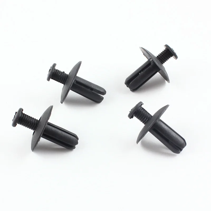 

100pcs Auto Plastic Screw Push-Type Big Cover Expanding Rivet Panels Trim Retainer Fasteners Clips
