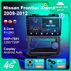 Автомагнитола на Android 10 для Nissan Frontier Xterra 2009-2012, автомобильная стереосистема, DVD, мультимедийный видеоплеер, 2 din, GPS, BT, навигация, без DVD