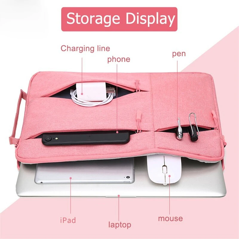 Чехол для ноутбука Macbook Air Pro Retina 13 3 15 дюймов чехол Xiaomi HP Dell|Сумки и чехлы ноутбуков|