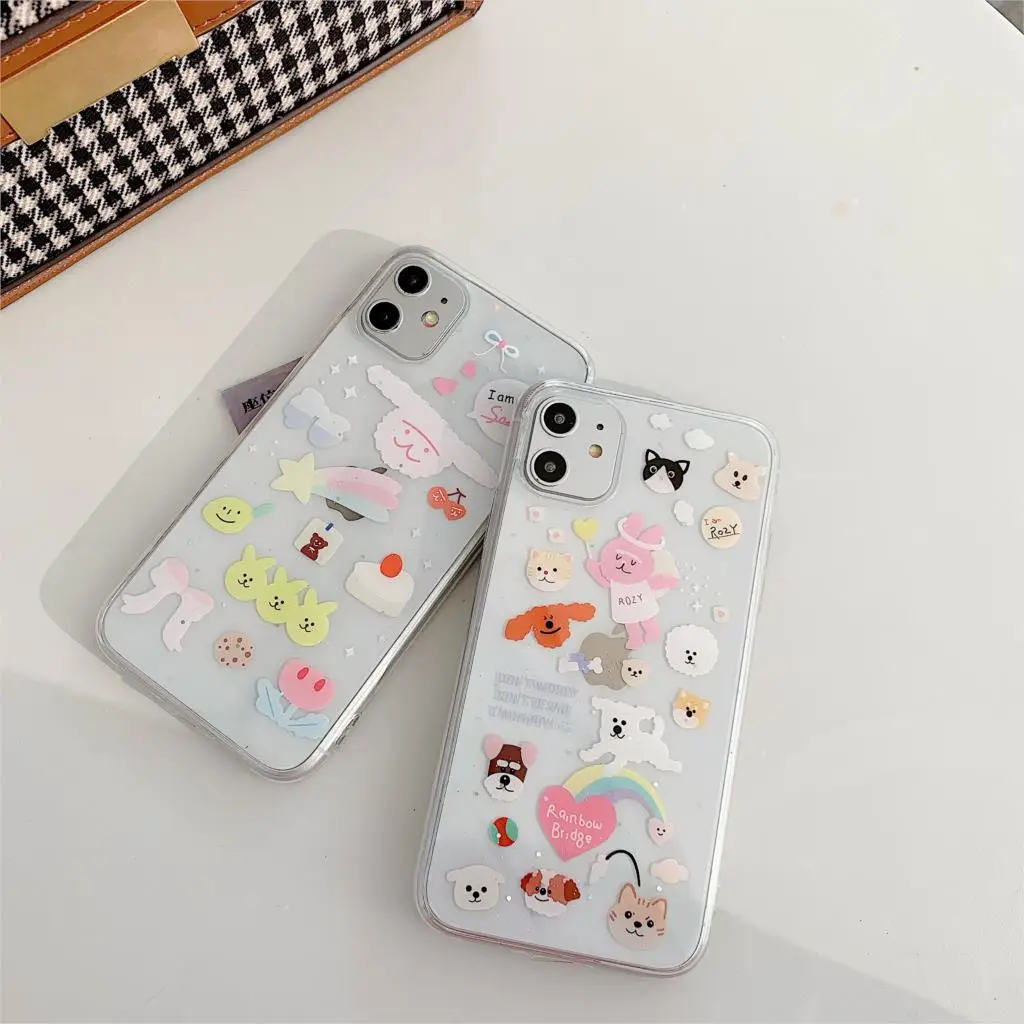 INS/корейский милый чехол для телефона на день рождения с изображением ангела