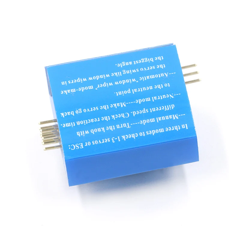 Серво тест er передач CCPM консистенция мастер проверки 3CH 4 8 6 V с индикатором