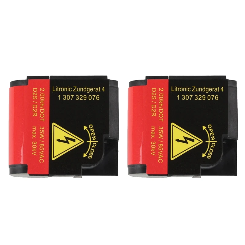 

2Pcs Xenon HID Headlight Bulb Igniter Socket Holder for -BMW - Mercedes-Benz Ford Golf Touran Jetta 1307329076