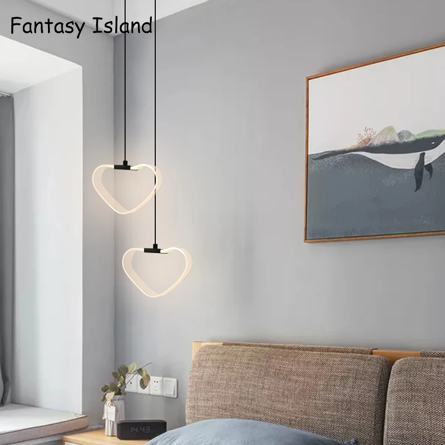 1 0 м современный светодиодный подвесной светильник акриловый 8 Вт AC90-260V Геометрия