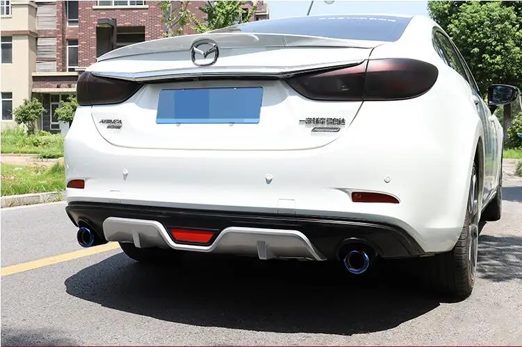 Диффузор для заднего бампера Mazda 6 Atenza ABS модель 2014 2019 года|Обвесы| |
