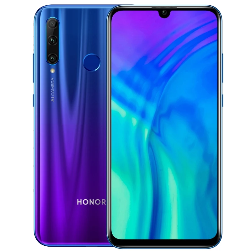 Оригинальный Honor 20i honor 20 lite 10i мобильный телефон 6 21 дюймов Android 9 0 FM отпечаток лица