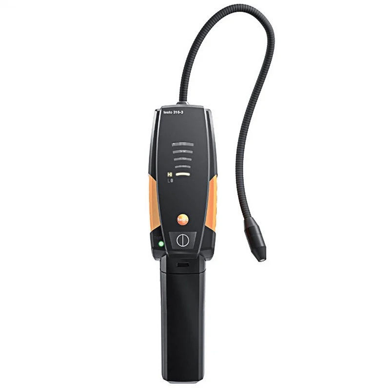 1 Pcs Halogen Gas leak Analyzer Testo 316-3 Freon CFC HFC HCFC Detector With LED and Sound Alarm R-410A R-407C R134a Monitor | Инструменты