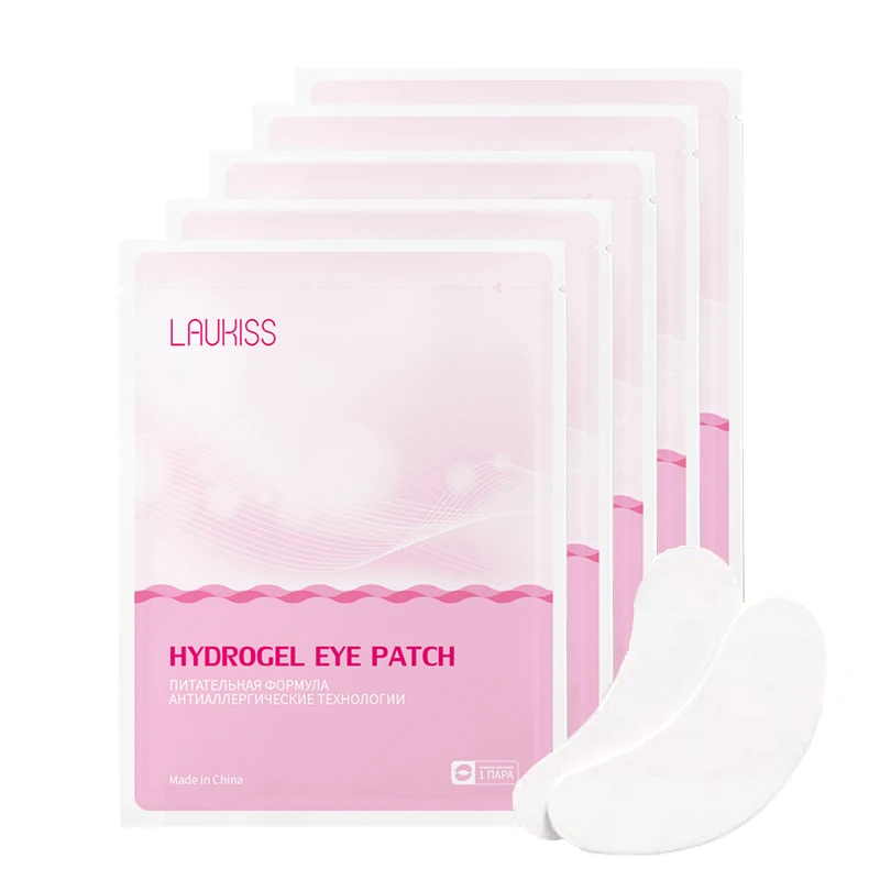 100200500 Eyelash Patches For Building Grafted Eyelash Pads Russian Packing Under Eyes Paper Stickers For Eyelash Extension