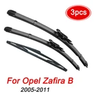 Щетки стеклоочистителя MIDOON для Vauxhall Opel Zafira B 2005-2011, 28 дюймов + 22 дюйма + 14 дюймов