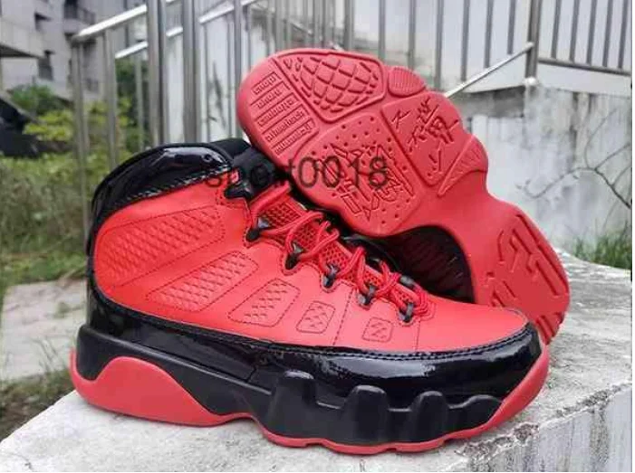 

NEW Men Basketball Shoes 9s OG Space Jam Anthracite Multi Color Black White Comfortable Trainers Sneakers