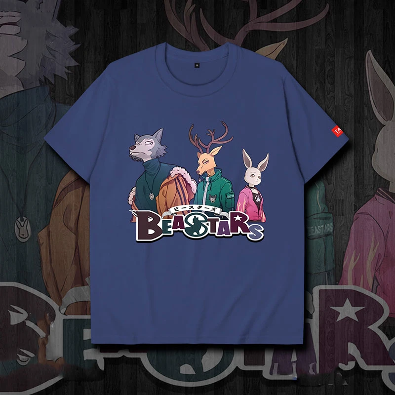 Унисекс аниме BEASTARS Legoshi Haru Louis мультфильм смешные короткие фотообои для женщин