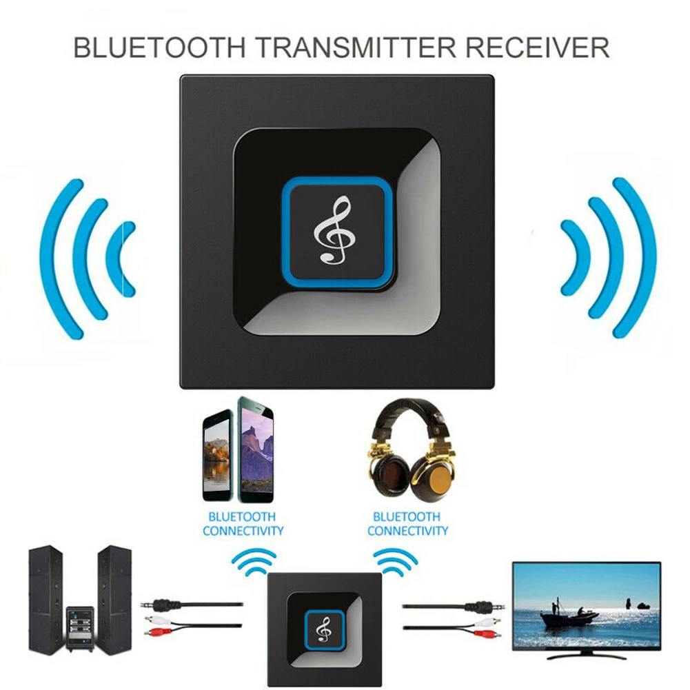 2 в 1 Профессиональный портативный внешний аудио адаптер подключи и играй Bluetooth tv 3