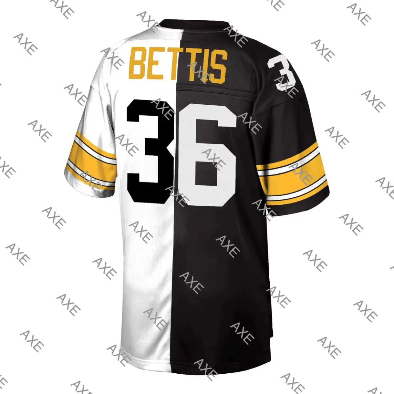 

Embroidery Letters American Football Jersey Jerome Bettis Pittsburgh Black White Limited Player Jersey