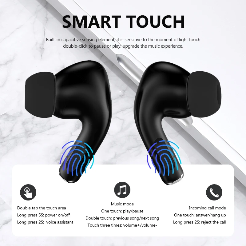 TWS Bluetooth 5 1 G13 наушники 3D i900000 Pro стерео звук спортивные беспроводные PK Air i9000 i90000 i500