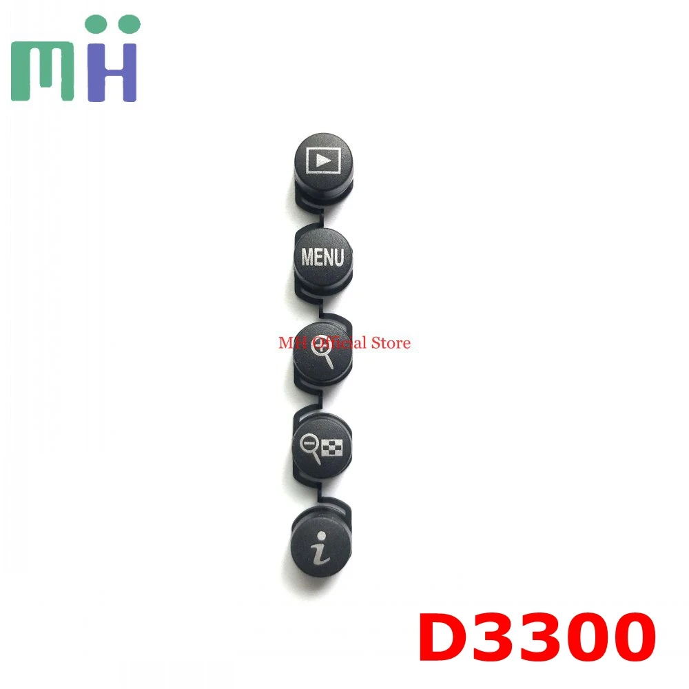 Новая Оригинальная задняя крышка для Nikon D3300 Кнопка функционального меню режим