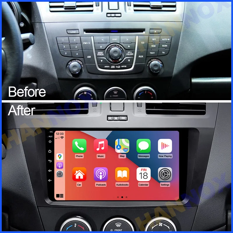 

9inch Radio Android11 Car Stereo Head Unit Multimedia Player For Mazda 5 2010 2011 2012 2013 2014 2015 FM RDS DAB Carplay WIFI