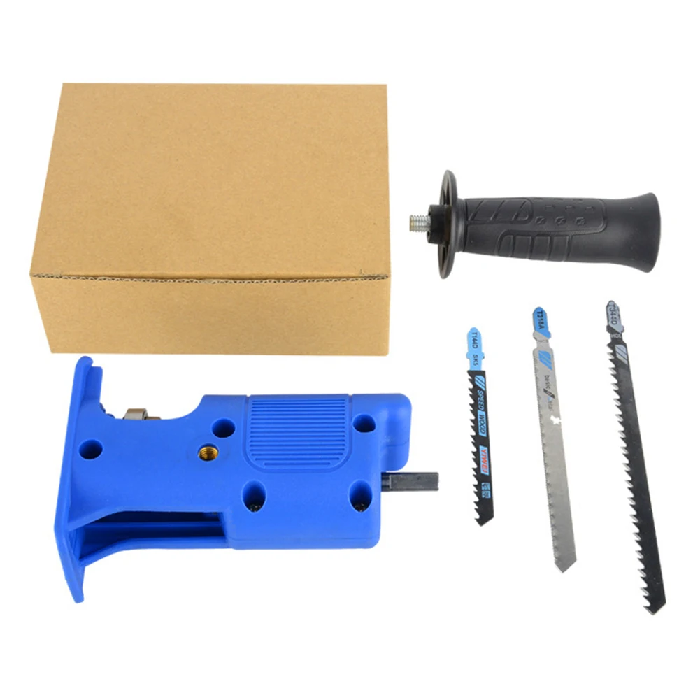 

Electric Drill Modified Electric Reciprocating Jig Saw Adapter for Wood Steel Pipe Plastic Power Drill Woodworking Tools