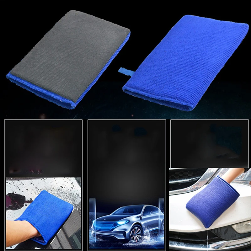 Car Wash Magic Clay Bar Mitt Cloth Care Cleaning Towel Microfiber Sponge | Автомобили и мотоциклы