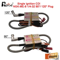 rcexl single twin ignition cdi ngk me 8 14 32 90 120 degrees for gas petrol engine rc airplane