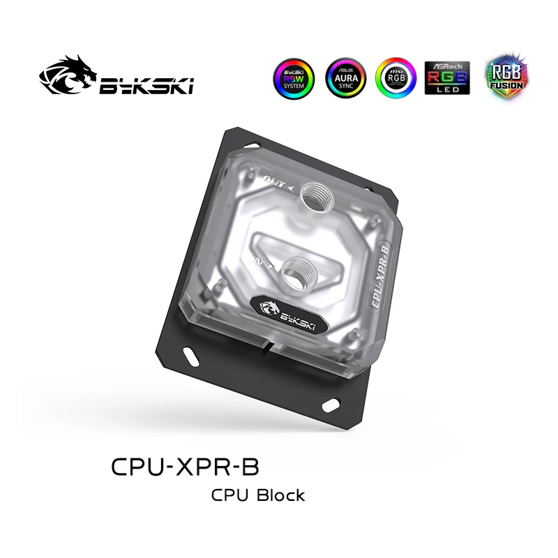 Водяной блок для процессора Bykski AMD Ryzen3/5/7/ThreadRipper AM2 AM3 AM4 кулер XPR B|Кулеры и системы