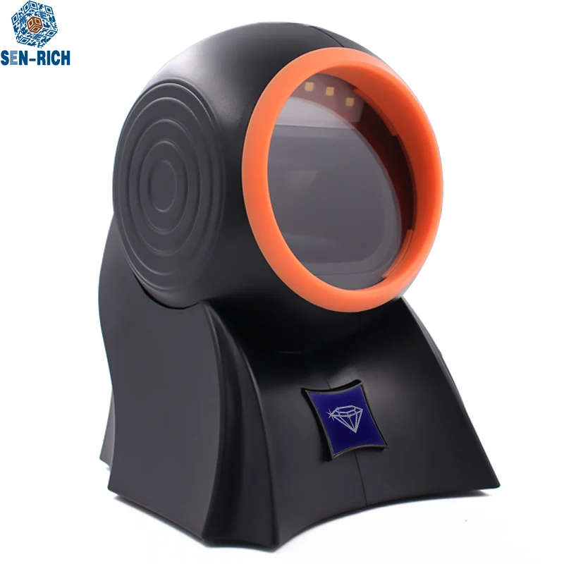 MP8120 IP54 Прочный ручной всенаправленный Настольный супермаркет 1D 2D CMOS qr код сканер