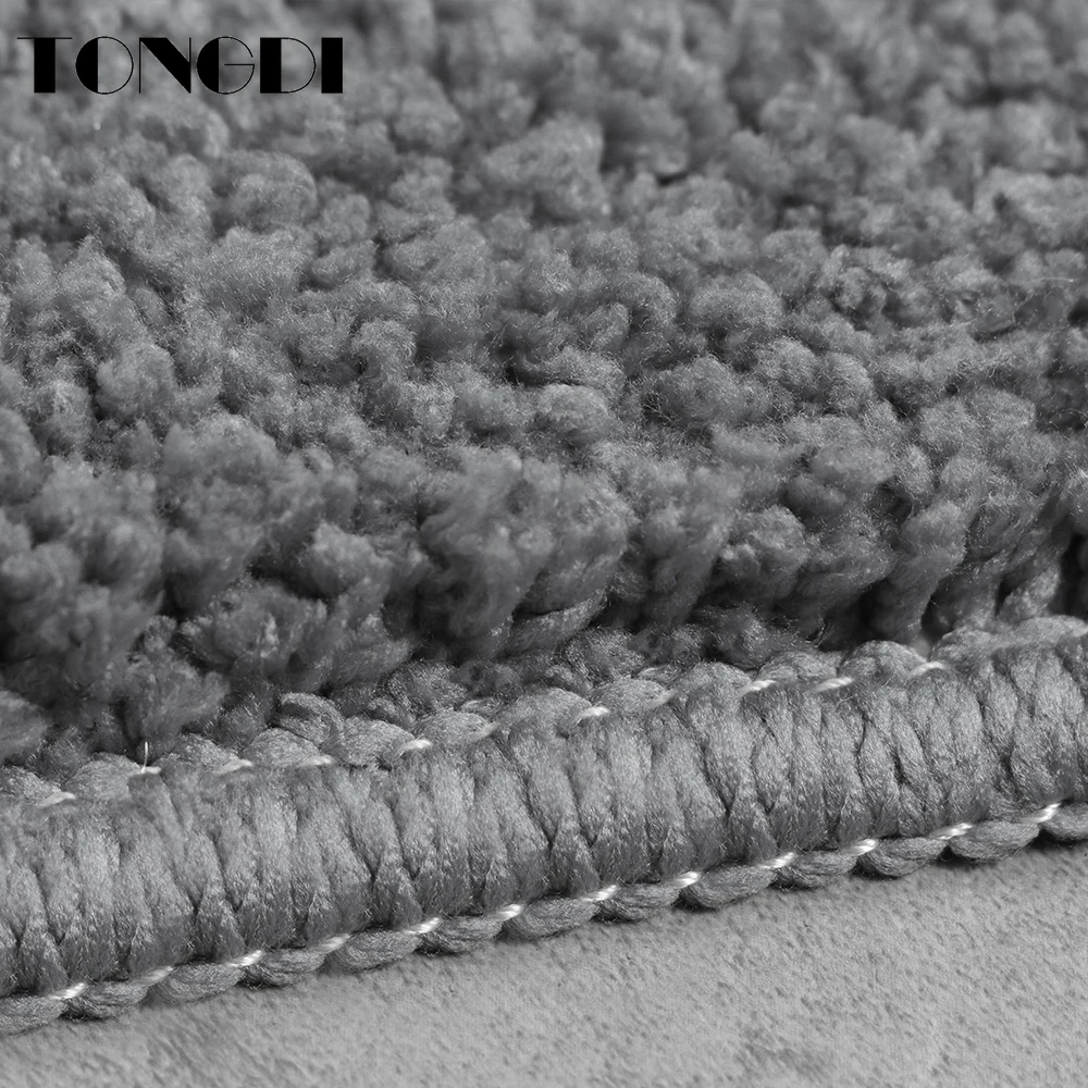 Коврик для ванной комнаты TONGDI коврики сиденья унитаза мягкий Впитывающий душа из